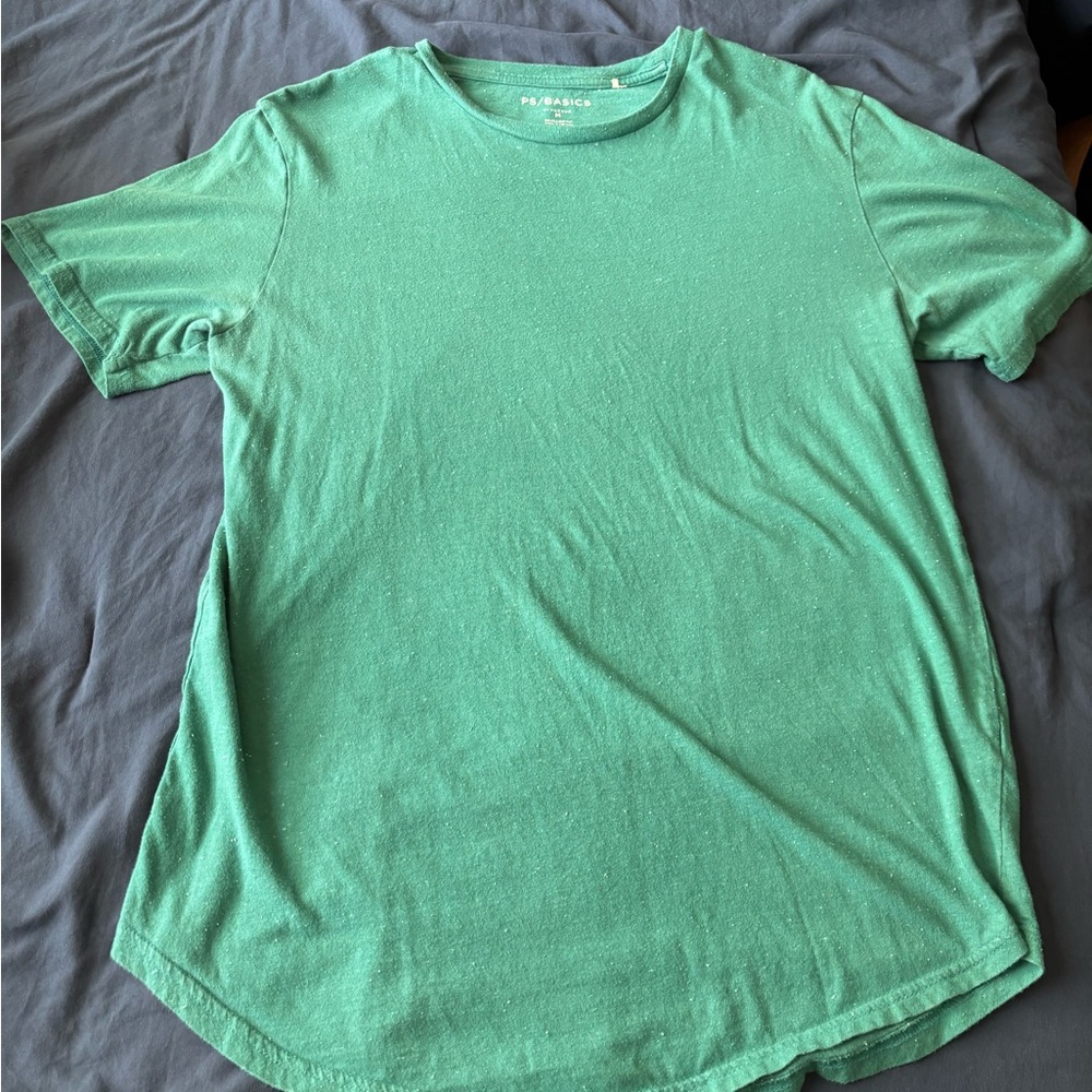 PacSun Green Short Sleeve Tee Casual Cotton Shirt